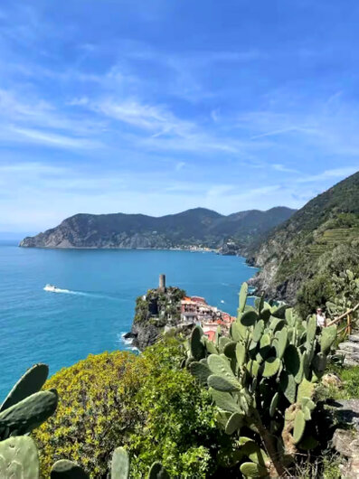 Panorama dal sentiero per Corniglia